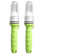 2026 Upgrade Boat Flares Coast Guard Approved Marine,LED Electronic Boats Distress Flare,Waterproof Emergency Signals for Fishing Buoys Life Rafts Marine (2, Red+Yellow)