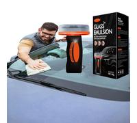 2026 Upgraded Handheld Glass Oil-Film Remover, Glass Emulsion Cleaner with Cleaning Brush for Clear Visibility (1pcs)