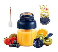 2026 Upgraded Portable Wireless Juicer Cup, Large Capacity Portable Juicer Blender Bottle for Smoothies and Shakes, Juicers Bottles with Dual Lid Design For Travel, Gym, and Office (A, 1300ML)