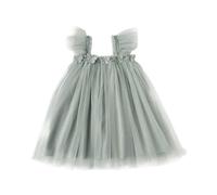 2026 Vestido de fiesta de fiesta de vacaciones para niñas para niñas pequeñas, vestidos de fiesta, vestidos de fiesta, verde, 4-5 años