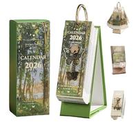 2026 Vintage European Style Oil Painting Flip Calendar, Elegant Desk Flip Calendar With Butterfly Pendant,Elegance Art Oil Wall Calendar 12 Month Planner, For Women Man (Style 3)