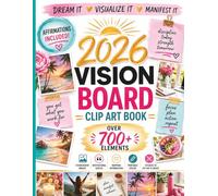 2026 Vision Board Clip Art Book