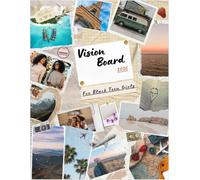 2026 Vision Board Clip Art Book For Black Teen Girls: Manifest Your Dreams: 500+ Inspirational Words, Quotes & Images for Vision Boards