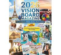 2026 Vision Board Magazine: Intentional Life Clip Art Book with 600+ Premium Color Images, Words, and Affirmations for Clarity and Direction