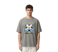 2026 W-M 4 Estrellas Argentina Ganar Conmemorativo Camiseta de Fútbol Verano 100% Algodón Fiesta de Fanfeier Bandera Estampado Hombre Mujer Fan Camiseta Fiesta Fútbol Cheer On Camisetas, Gris 10#, M