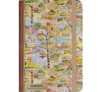 2026 Watercolor Treescape Weekly Planner (16 Months, Sept 2025 to Dec 2026)