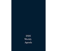 2026 Weekly agenda: A Professional 12-Month Organizer with Monthly Overviews and Priority Tracking