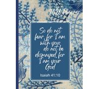 2026 Weekly And Monthly Planner, Bible Verse Cover, Isaiah 41:10: Winter Leaves Cover: Personal Organiser, Includes Yearly Overviews, Monthly Calendars, Weekly Spreads with Goal Tracking