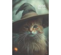 2026 Weekly Journal: Enchanted Witch Cat Inspired Planner with Positive Affirmations
