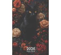 2026 Weekly Planner: Enchanted Black Cat Witchy Journal with Positive Affirmations