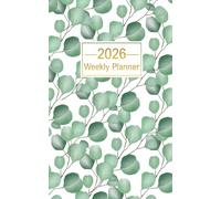 2026 Weekly Planner with Tabs: 53-Week Calendar Organizer from Jan to Dec | US Holidays & Motivational Quotes | Small Size 5x8 Inches