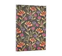 2026 Wild Flowers (Playful Creations) Mini 18-month Horizontal Hardcover Flexi Dayplanner 2025-2026 (Elastic Band Closure)