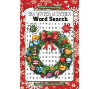2026 Winter Activities Word Search Puzzle Book: Word Searches with Easy to Read Print about Winter, Christmas, Winter Activities and More | 6x9 ... Gift for Vacation, Holidays, and Free Times