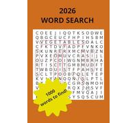 2026 Word Search| 2026 WORD SEARCH |1000 words to find!: Search for words related to: •Sports •Air Travel •Environment •Family •Occupation •and many more!