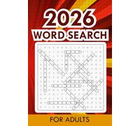 2026 Word Search for Adults: Large Print Fun and Engaging Puzzles to Challenge Your Mind
