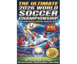 2026 World Soccer Championship Activity Book for Kids Ages 8-12: Track Every Match, Fill In Brackets, Explore Host Countries & Stadiums, Discover ... & Play Soccer Bingo - The Perfect Soccer Gift