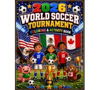 2026 World Soccer Tournament Coloring & Activity Book