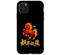 2026 Year of The Fire Horse Chinese Zodiac Lunar New Year Carcasa para iPhone 11 Pro MAX