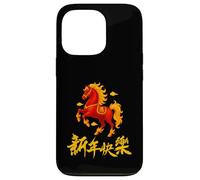 2026 Year of The Fire Horse Chinese Zodiac Lunar New Year Carcasa para iPhone 13 Pro