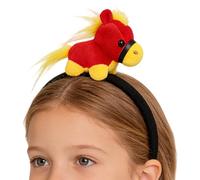 2026 Year Of The Horse Headband - Cartoon Cute Plush Headwear,Kids Horse Headwear | for Party Makeup Halloween Cosplay Festival Christmas Holiday Garden Daily Winter