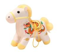 2026 Year of the Horse Mascot Plush Pendant - HorsePlush Toy | 2026 Cute Festive Hugging Doll | Chino Horse Plush Toy for Birthday Chinese New Year Christmas Home Decor Nursery Room