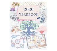2026 Yearbook: Monthly calendars | Habit tracker | Journal | Planner | Tracker | Reflections | Growth