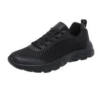 2026 Zapatillas Deportivas para Hombre, Moda Pareja Estilo Malla Transpirable Suela Gruesa Cómodos Zapatos de Senderismo al Aire Libre Zapatos de Senderismo Zapatos de Viaje (Morado, 42), Negro , 41