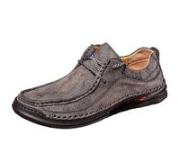 2026 Zapatos Casuales Para Hombre Transpirable Cómodo Mocasines Para Uso Diario Suela Plana, Parte Superior Zapatillas De Moda Zapatos De Hombre Ofertas Hoy, gris, 43 EU