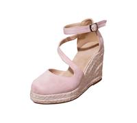 2026 Zapatos de baile de plataforma para mujer Zapatos de novia gruesos con tiras Tacones altos tradicionales Elegantes y cómodos zapatos de fiesta con tacón para octubre