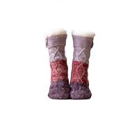 2026New Knitted Thick Slipper Home Socks,Women's Winter Non Slip Super Soft Warm Cozy,Women's Knitted Home Socks,Women's Knitted Thick Non-Slip Socks,Anti-Slip and Warm, Unisex (1PCS-A,Talla única)