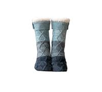 2026New Knitted Thick Slipper Home Socks,Women's Winter Non Slip Super Soft Warm Cozy,Women's Knitted Home Socks,Women's Knitted Thick Non-Slip Socks,Anti-Slip and Warm, Unisex (1PCS-B,Talla única)