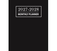 2027-2028 Monthly Planner: 2 Year Calendar to Organizer Schedule from January 2027 to December 2028 with Holiday, Inspirational Quotes