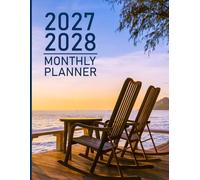 2027-2028 Monthly Planner: 2 Year Organizer from January 2027 to December 2028, with Inspirational Quotes