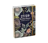 2027-2029 Monthly Planner - 3 Year Spiral Bound Journal