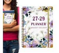 2027-2029 Monthly Planner, 3 Years Life Organizer Agenda, Daily Work Planner, Productivity Schedule Notebook for Study School College Desk Travel Home Business, 11.42x8.66x0.79 Inches