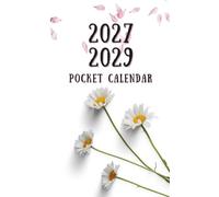2027-2029 Pocket Calendar: A compact 3-year Covering January 2027 through December 2029, Two Pages Per Month to View, planner for anywhere use.