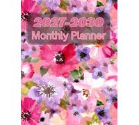 2027-2030 Monthly Planner: Notebook for all types of tracking four Year (January 2027 through December 2030) with Holidays and Inspirational Quotes