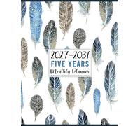 2027-2031 Five Years Monthly Planner: Large Schedule Organizer with Calendars/ Simple 60 Months Agenda with Goals & Notes from January 2027 to December 2031