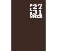 2027-2031 Monthly Planner: 5-Years from January 2027 to December 2031 | 6”x9" Inches Size with Brown Cover