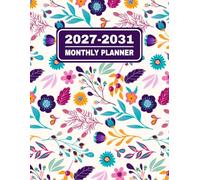 2027-2031 Monthly Planner: Simple 5 Years (from January 2027 to December 2031) Organizer with Holidays, Inspirational Quotes for Men and Women