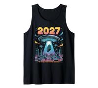 2027 Año Todo Cambia Primer Contacto Alien Camiseta sin Mangas