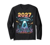 2027 Año Todo Cambia Primer Contacto Alien Manga Larga