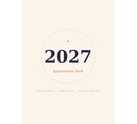 2027 Appointment Book: Weekly Planner, One Week Per Page with Facing Notes Page - Monthly Calendars, Mindfulness Quotes & Revenue Tracker - Large A4, Monday Start