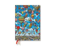 2027 Balloon Festival MIDI Horizontal Softcover 18-Month Weekly Planner, 224pg, 80gsm by Paperblanks (Pierre the Maze Detective)