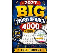 2027 BIG WORD SEARCH 4000: Large Print Word Find Puzzles for Adults and Seniors | 90 Brain-Boosting Activity Games for Elderly Men & Women | Keep Mind Sharp & Busy