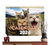 2027 Cat Wall Calendar - Playful Monthly Schedule Planner | Monthly Planning Display For Home, Office, Classroom, Bedroom, Dorm, Family Schedules, And Teacher Planning.