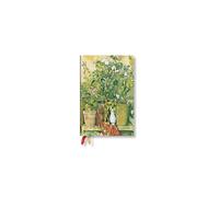2027 Cezanne’s Terracotta Pots and Flowers Mini 12-Month Hardcover Dayplanner (Elastic Band Closure) Horizontal