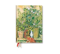2027 Cezanne's Terracotta Pots and Flowers MIDI Horizontal Hardcover 18-Month Weekly Planner, 208pg, 80gsm by Paperblanks
