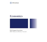 2027 CFA® Program Prerequisite Reading Volume 1: Economics