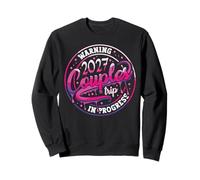 2027 Couples Trip In Progress Vacaciones a juego Baecation Sudadera